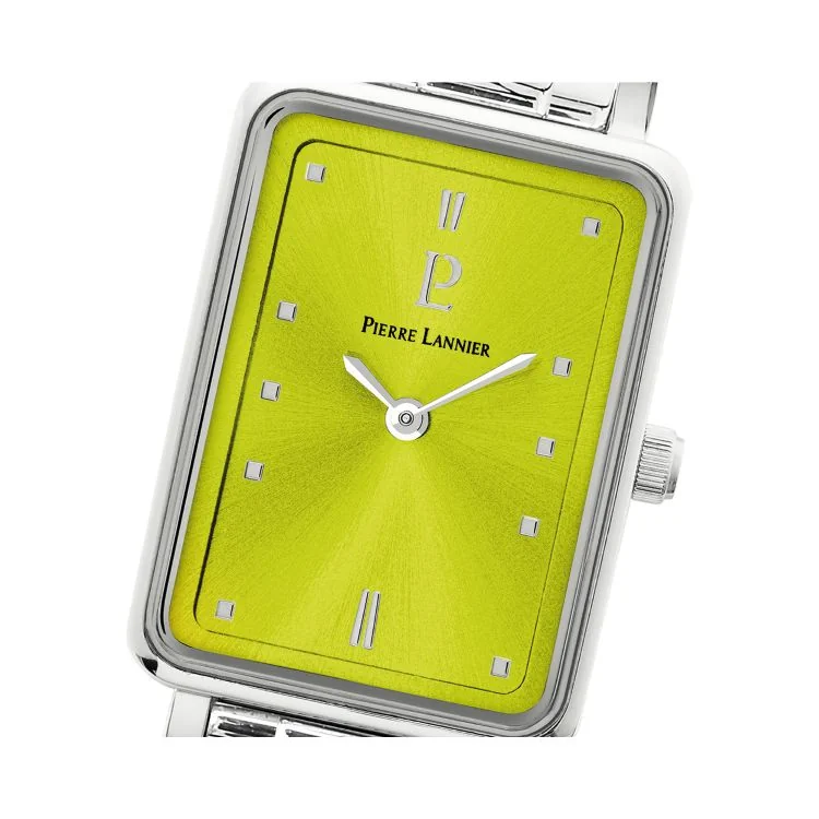 Cadran Montre Pierre Lannier - Ariane - Rectangle - Cadran Vert