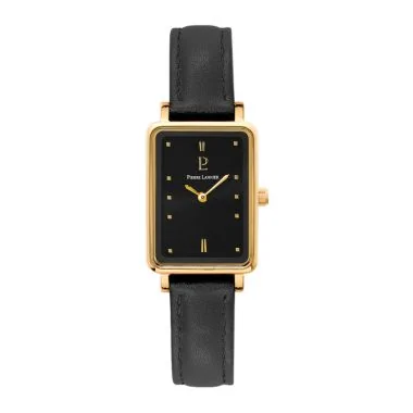 Montre Pierre Lannier - Ariane - Rectangle - Cadran Noir