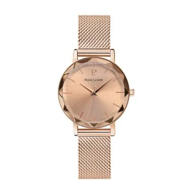 Montre Pierre Lannier - Multiples - Tendance - Maille Milanaise Rose