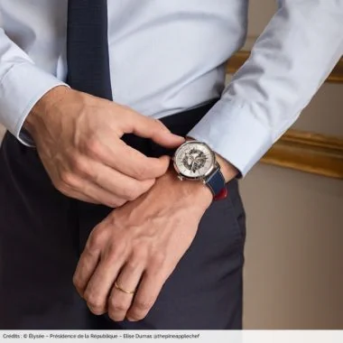 Portée Montre Pierre Lannier - Elysée - Squelette - Automatique - Homme