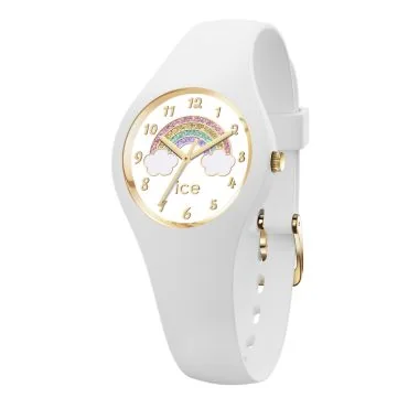Montre Ice-Watch - Ice Fantasia - Enfant - Arc en ciel - Blanche Extra Small