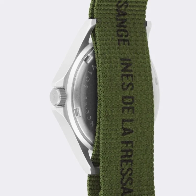 Dos Montre Kelton x Ines de la Fressange Paris - Solaire - Field Kaki
