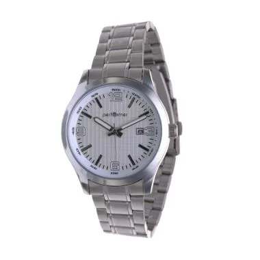 Montre Performer - Homme - Métal Argenté Cadran Blanc - 7039712
