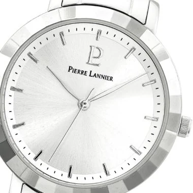 Cadran Montre Pierre Lannier - Galiera - Acier Argenté