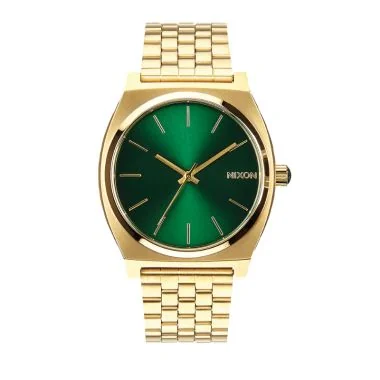 Montre Nixon - Time Teller - Gold / Green Sunray