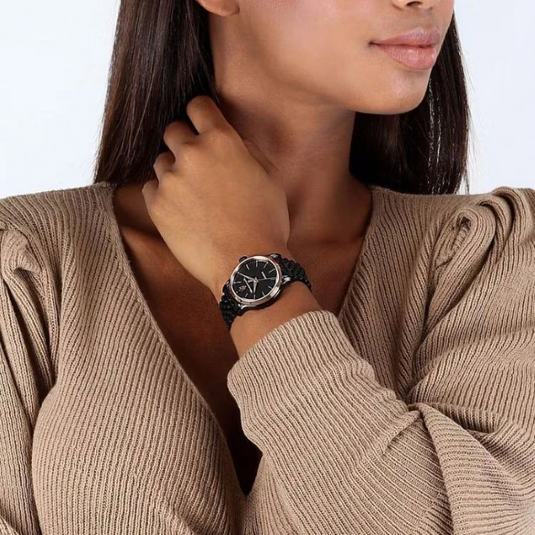 Portée Montre Maserati - Epoca Lady - Acier Noir - R8853118518