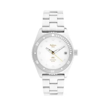 Montre Kelton - 1955 - Mini Blanche - Montre de Plongée