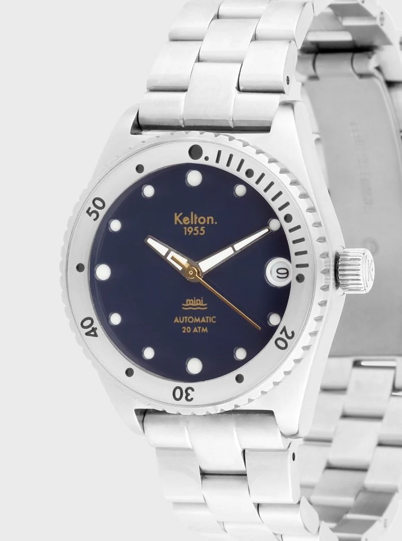 Montre Vintage KELTON Femme Années 70 - Argentée, Anti-choc, étanche - Ne Fonctionne Pas (mécanique Manuelle)