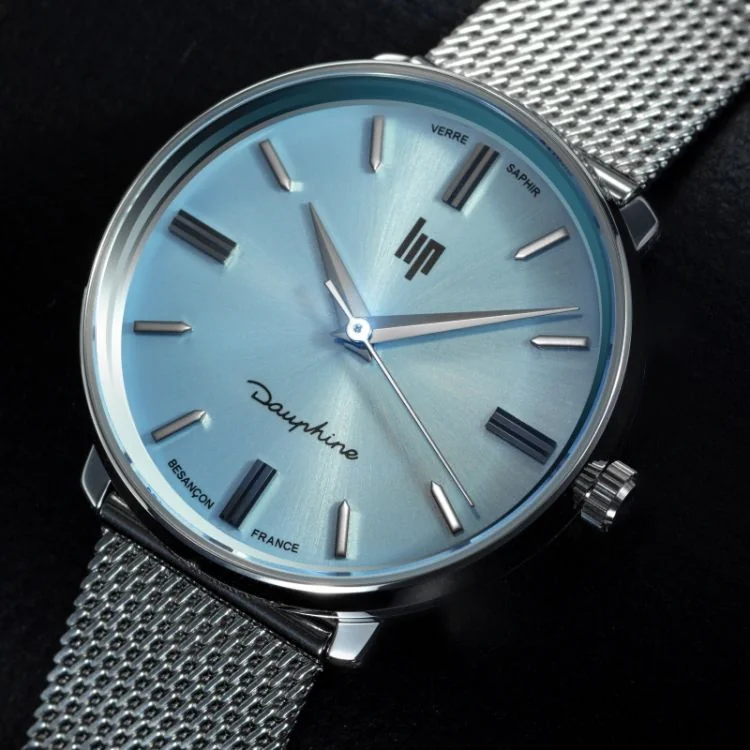 Cadran Montre LIP - Dauphine 29mm - Cadran Bleu