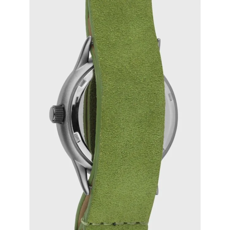 Dos Vert Coffret de Montre - Kelton - Vietnam 2 - Bracelet Noir et Vert