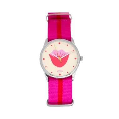 Montre eHo - Ecoresponsable - Pink Tulipe