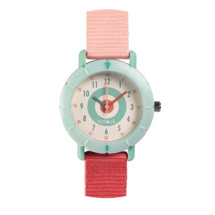 Djeco - Montre Djeco - Ticlock - Enfant - Sportive - Pink Target