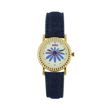 Montre eHo - Ecoresponsable - Bleu Marguerite