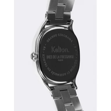 Dos Montre Kelton x Ines de la Fressange Paris - Grande Colorama - Silver