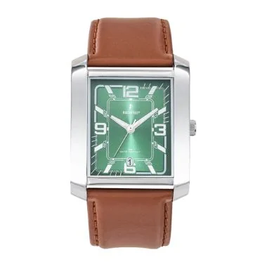 Ruckfield - Montre Ruckfield - Rugby - Rectangulaire - Cadran Vert