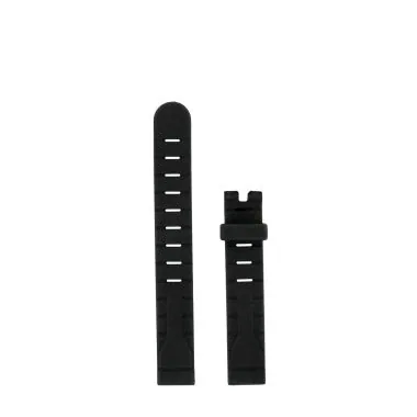 LIP - Bracelet de Montre LIP - Caoutchouc noir - 14 mm