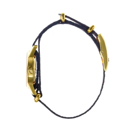 Coté Montre LIP - Minilip - Nylon Noir et Rouge