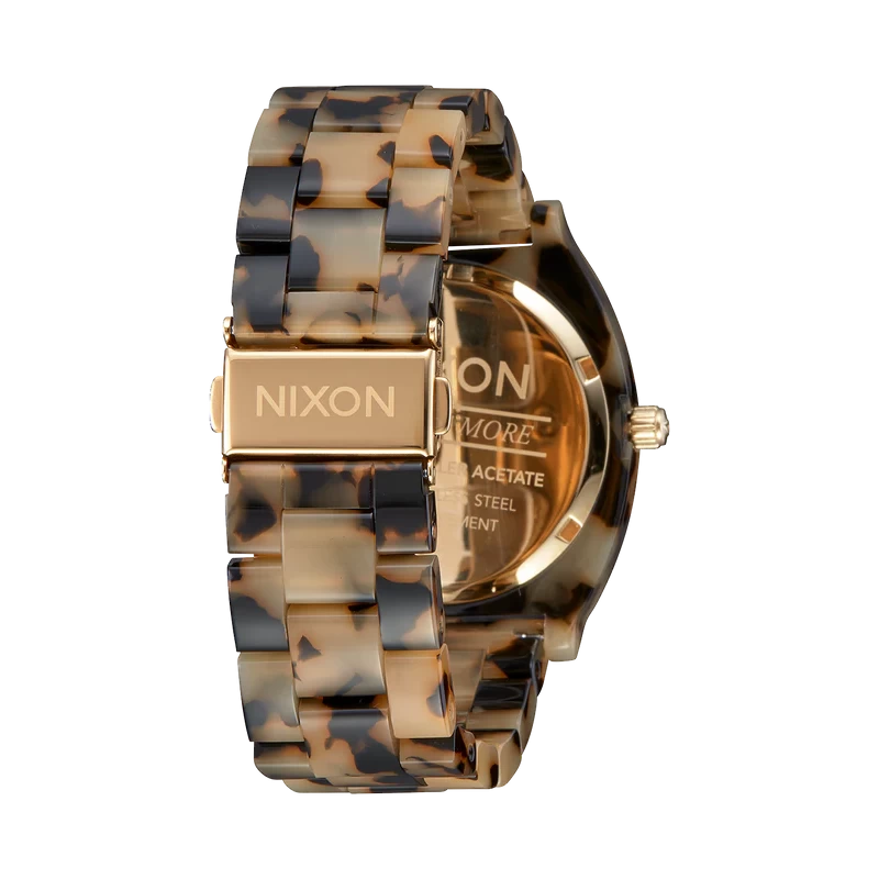 Dos Montre Nixon - Time Teller Acetate - Crème