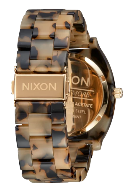 Dos Montre Nixon - Time Teller Acetate - Crème