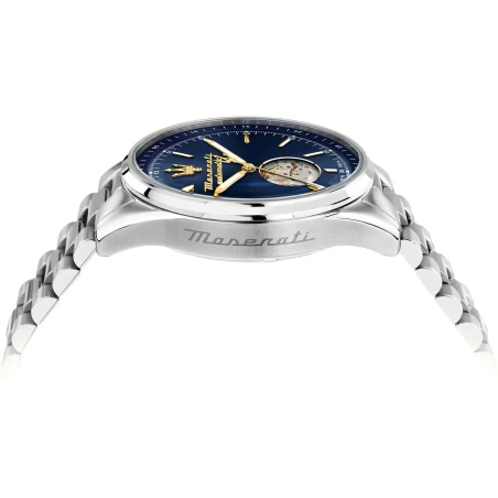 Coupe Montre Maserati - Sorpasso - Automatique Squelette - Cadran Bleu - R8823124002