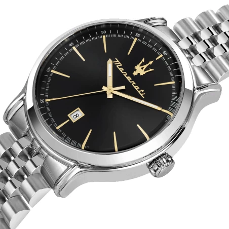 Cadran Montre Maserati - Epoca - Dateur - Cadran Noir - R8853118024