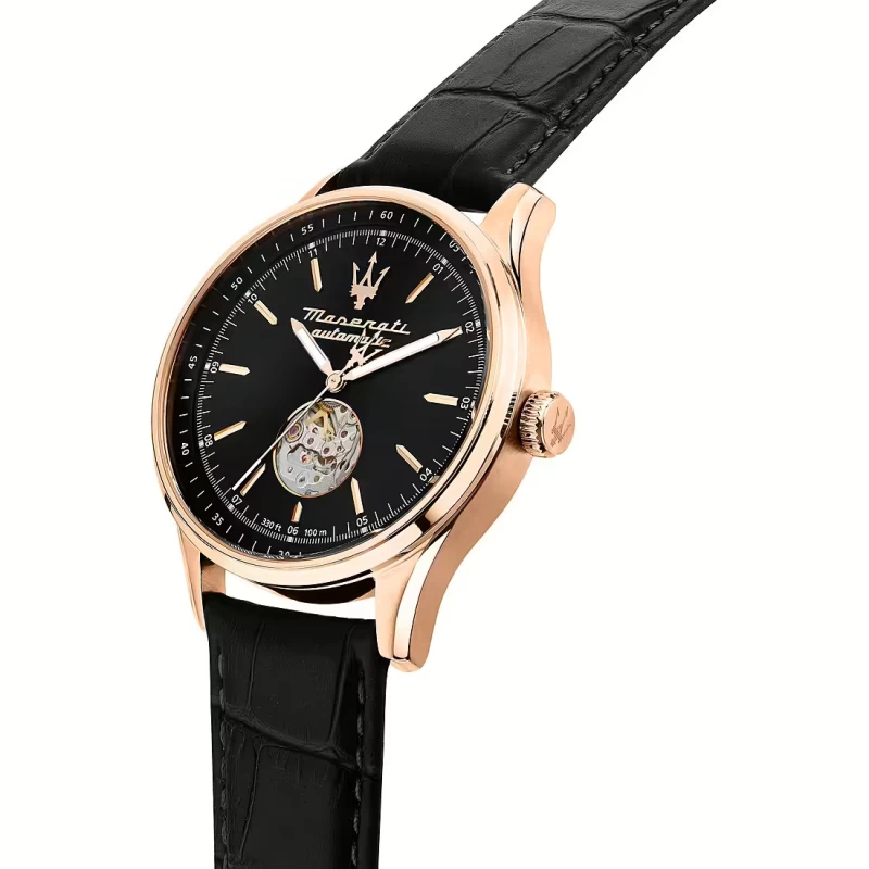 Profil Montre Maserati - Sorpasso - Automatique Squelette - Cadran Noir - R8821124001