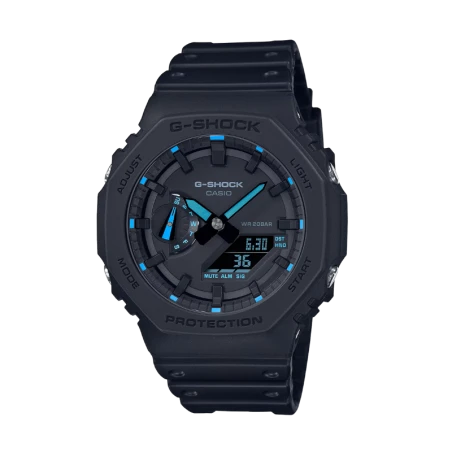 Montre Casio - G-shock - Série 2100 - Anadigitale Noire - GA-2100-1A2ER