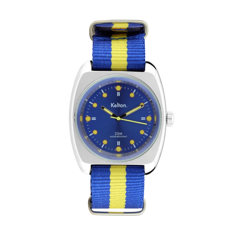 Montre Kelton - RC2 - Nato Bleu et Jaune