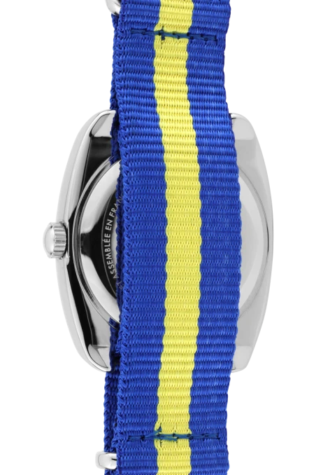 Dos Montre Kelton - RC2 - Nato Bleu et Jaune
