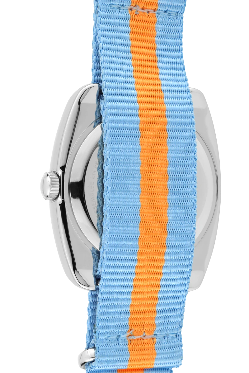 Dos Montre Kelton - RC2 - Nato Bleu et Orange