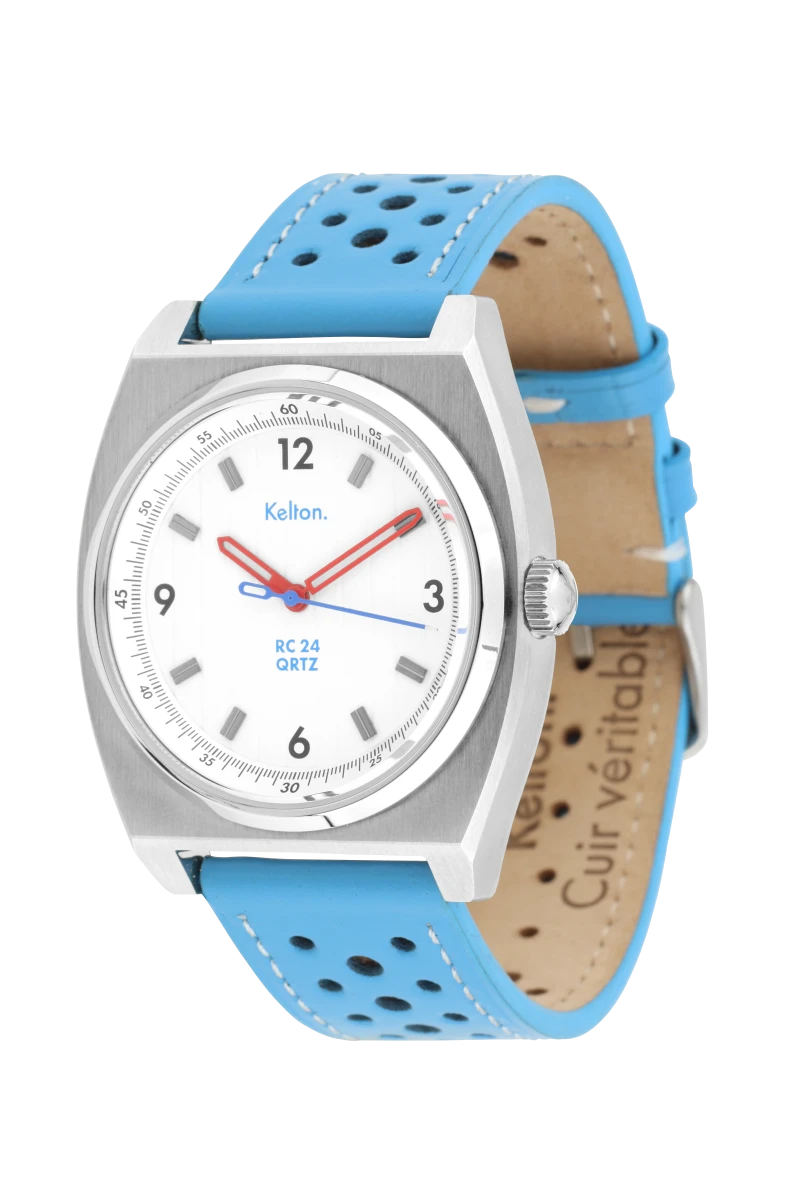 Profil Montre Kelton - RC24 - Quartz - Blanche et Bleu