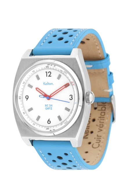 Profil Montre Kelton - RC24 - Quartz - Blanche et Bleu