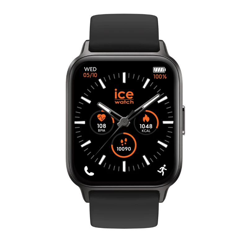 Montre Ice-Watch - Ice Fit 1.0 - Rectangulaire 1.78 - Connectée - Noire