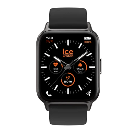 Montre Ice-Watch - Ice Fit 1.0 - Rectangulaire 1.78 - Connectée - Noire