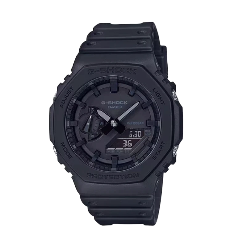 Montre Casio - G-shock - Série 2100 - Anadigitale Noire Argent - GA-2100-1A1ER