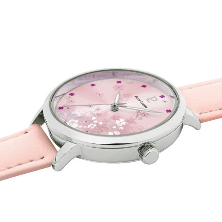 Cadran Montre Pierre Lannier - Tallia - Cadran à Fleurs Rose