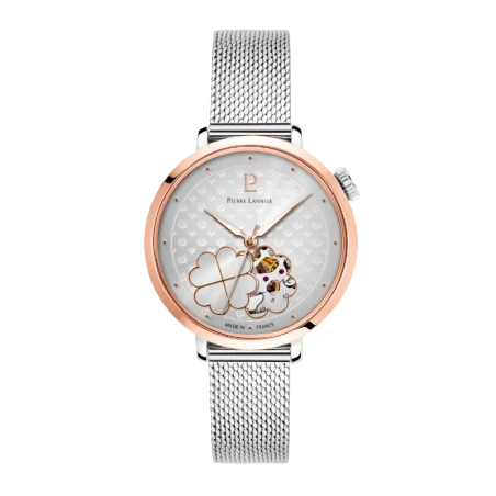 Montre Pierre Lannier - Esperance - Maille Milanaise Argenté