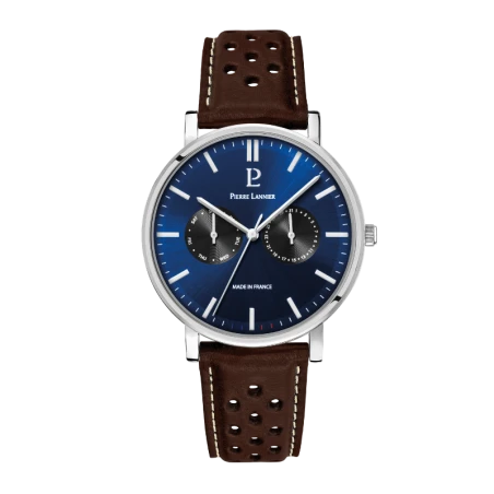 Montre Pierre Lannier - Essential - Multifonctions - Cadran Bleu