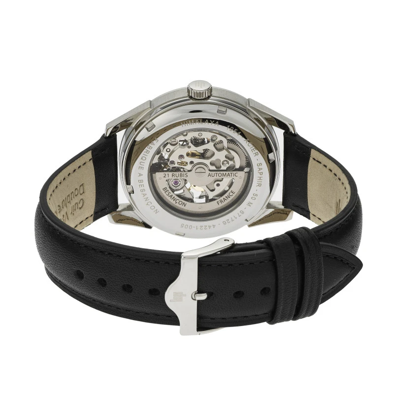 Dos Montre LIP - Himalaya 40 mm - Automatique - Squelette - Cadran Noir