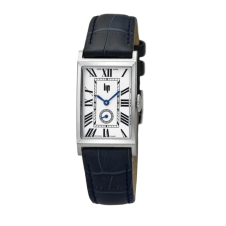 Montre LIP - Churchill T18 - Petites Secondes - Cuir Bleu