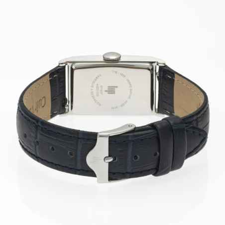 Dos Montre LIP - Churchill T18 - Petites Secondes - Cuir Bleu