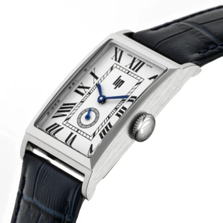 Profil Montre LIP - Churchill T18 - Petites Secondes - Cuir Bleu