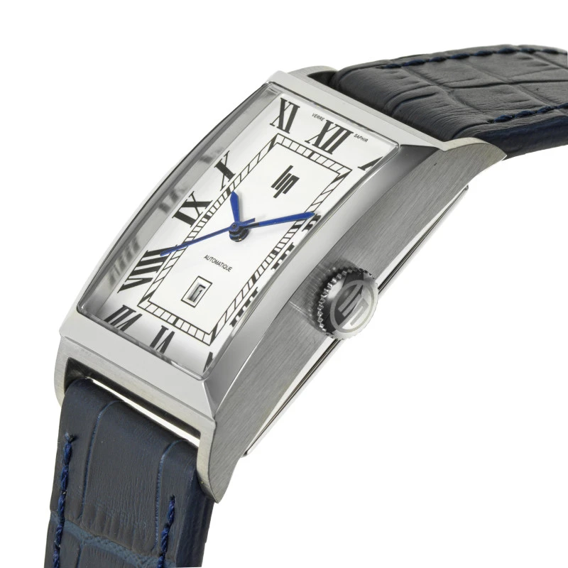 Profil Montre LIP - Churchill T26 - Automatique - Dateur - Cuir Noir
