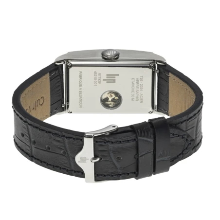 Dos Montre LIP - Churchill T26 - Automatique - Dateur - Cuir Noir