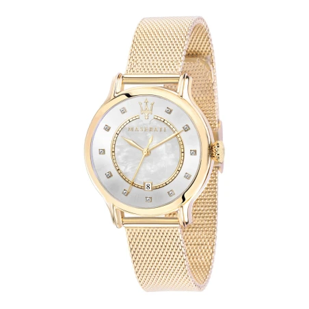 Montre Maserati - Epoca Lady - Maille Milanaise Doré - R8853118512