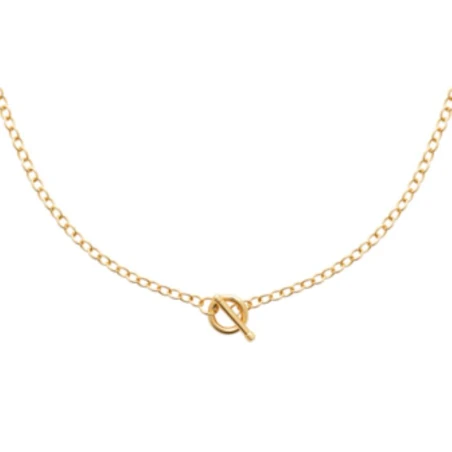 Collier Plaqué Or 750 3Mic 45cm