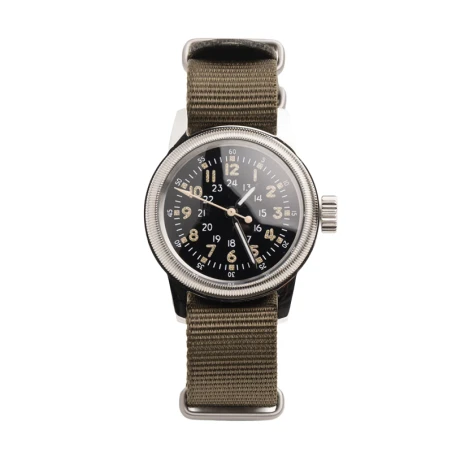M.R.M.W - Montre Pilote A-17 Vintage - Nylon Vert M.R.M.W