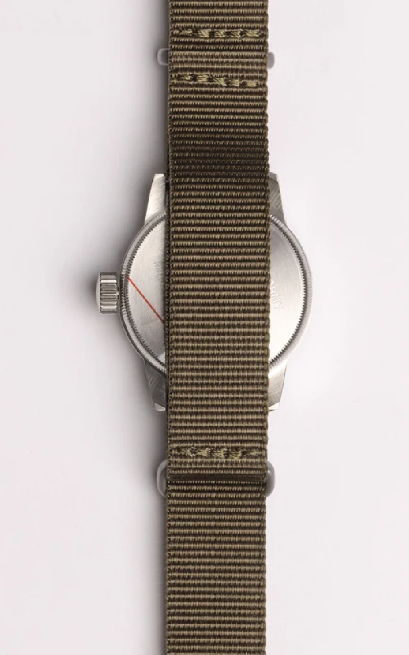 M.R.M.W - Montre Pilote A-17 Vintage - Nylon Vert M.R.M.W