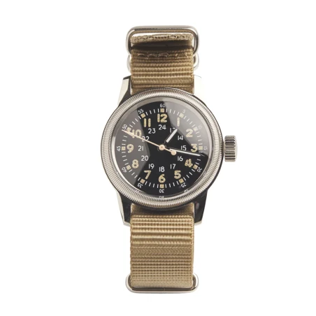 M.R.M.W - Montre Pilote TYPE A-17 Vintage - Nylon Kaki M.R.M.W