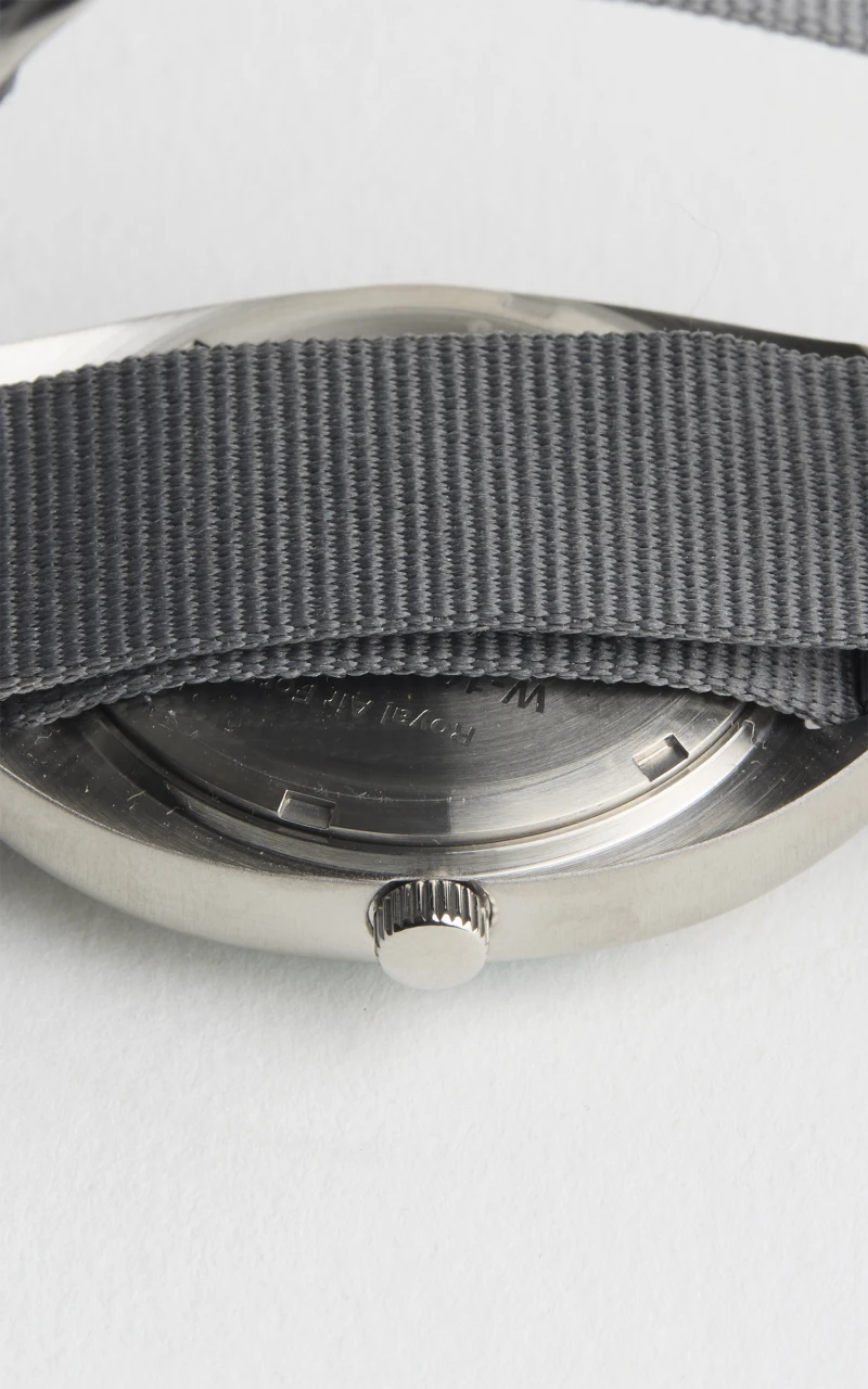 M.R.M.W - Montre Royal Air Force H.S. W10 Air Force - Cadran Bleu Nylon Gris I M.R.M.W Vintage
